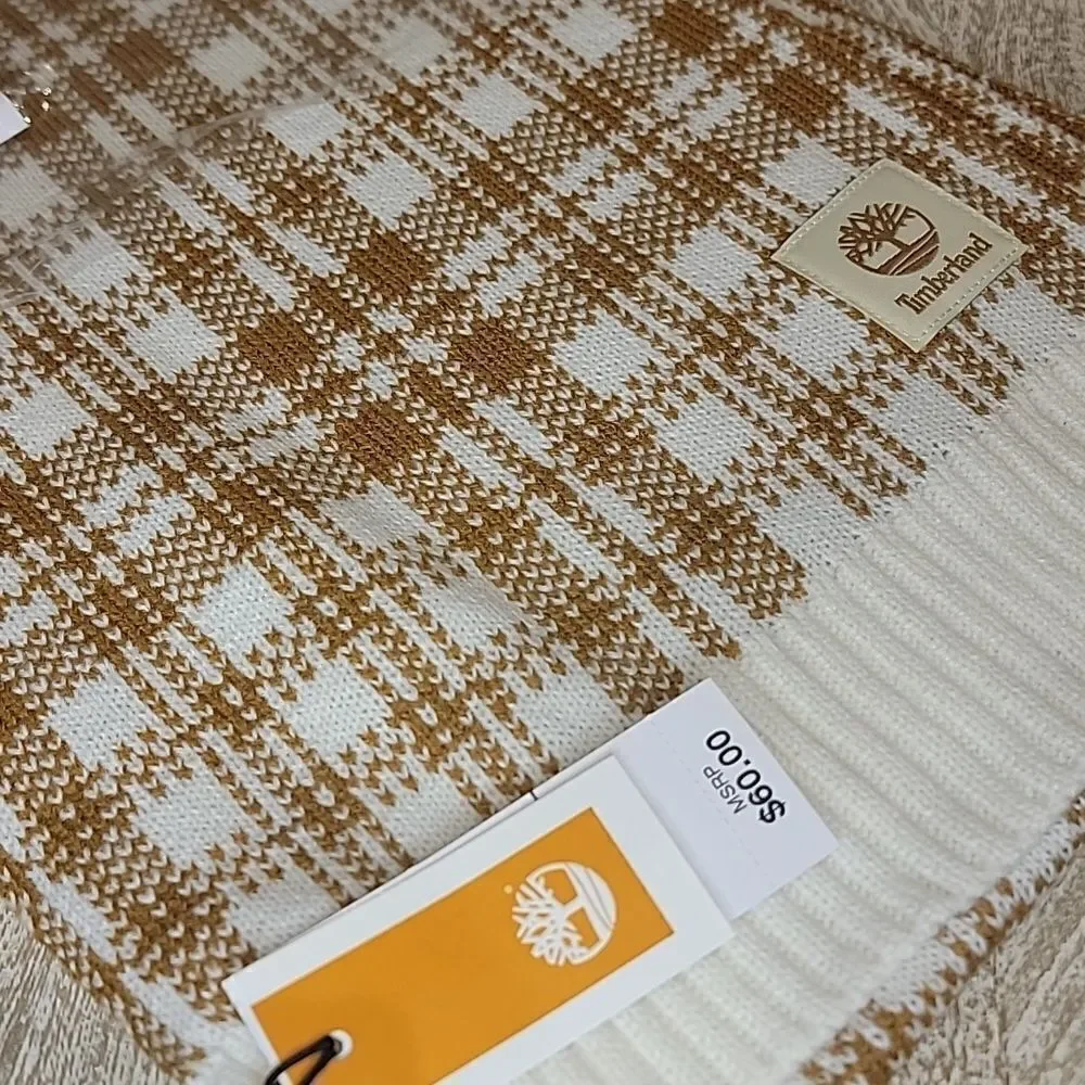Timberland Plaid Scarf